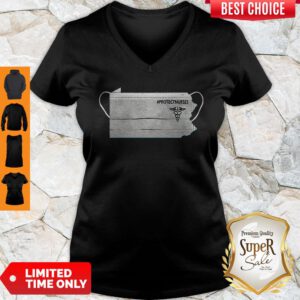 Top Pennsylvania Face Mask Protect Nurses V-neck