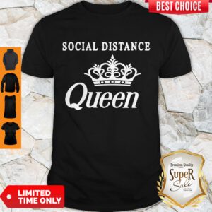 Top Social Distance Queen Bella Social Distancing Work From Home Shirt