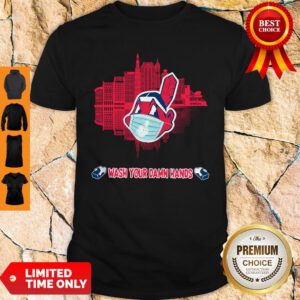 Top Wash Your Damn Hands Cleveland Indians T Shirt
