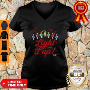 Official Ed Farmer Light It Up Chicago V-neck