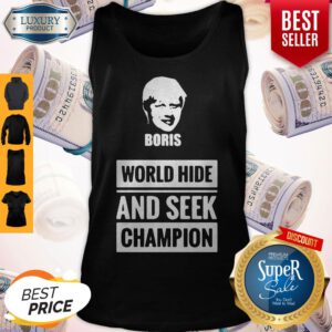 Awesome Boris World Hide And Seek Champion Tank Top