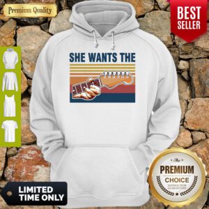 Awesome Guitar She Wants The Vintage Hoodie