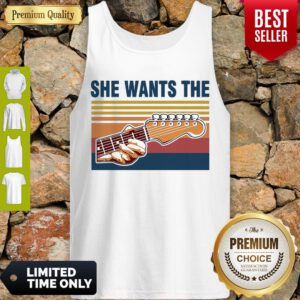 Awesome Guitar She Wants The Vintage Tank Top