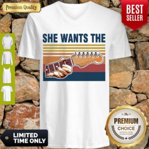 Awesome Guitar She Wants The Vintage V-neck