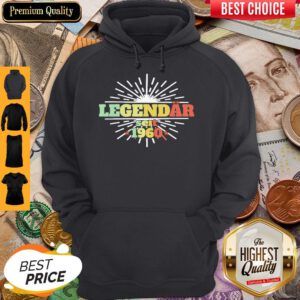 Awesome Legendr Seit 1960 60 Hoodie