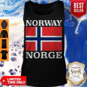 Awesome Norway Norge Flag Tank Top