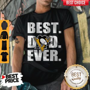Awesome Pittsburgh Penguins Best Dad Ever Shirt
