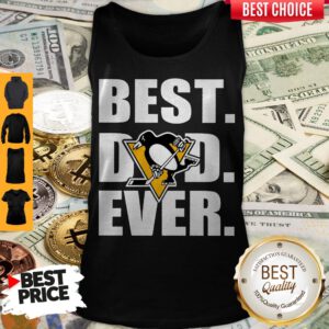 Awesome Pittsburgh Penguins Best Dad Ever Tank Top