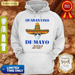 Awesome Quarantino De Mayo 2020 Vintage Hoodie
