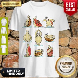 Awesome Turtle Doing Yoga Funny Shirt