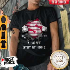 Blood inside Me Speedway Covid-19 2020 I Can't Stay At Home Shirt