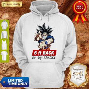 Dragon Ball Son Goku Mask 6ft Back Or 6ft Under Coronavirus Hoodie