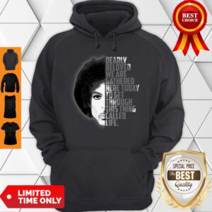 Nice Dearly Beloved We Are Gathered Here Today Vintage Hoodie