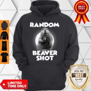 Official Random Beaver Shot Hoodie