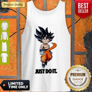 Nice Nike Songoku Just Do It Tank Top