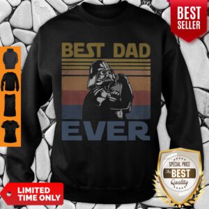 Nice Star Wars Darth Vader Best Dad Ever Vintage Sweatshirt