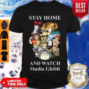 Nice Stay Home And Watch Studio Ghibli Shirt