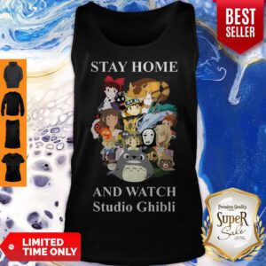 Nice Stay Home And Watch Studio Ghibli Tank Top