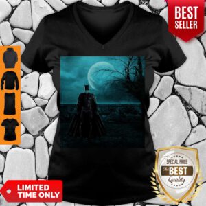 Nice The Day Coronavirus Designs Batman Saves V-neck