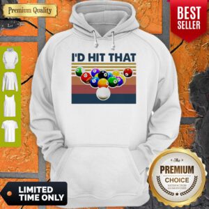 Official Bi-A I’d Hit That Vintage Hoodie
