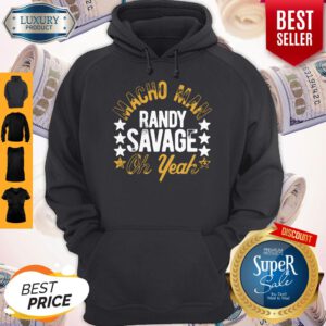 Official Black Macho Man Randy Savage Oh Yeah Hoodie