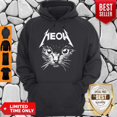 Official Great Metallica Meowtalica Black Cat Hoodie