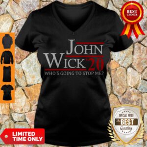 Official John Wick’20 Who’s Going To Stop Me V-neck