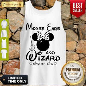 Official Mouse Ears And Wizard Kind Of Girl Tank Top