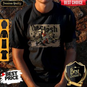 Official The Clash Band Cartoon Shirt