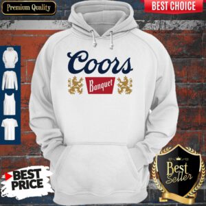 Premium Coors Banquet Beer Logo Hoodie