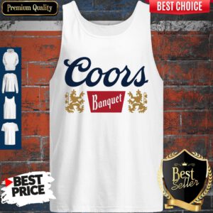 Premium Coors Banquet Beer Logo Tank Top