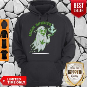 Premium Marijuana Weed Smokers High Spirits Hoodie