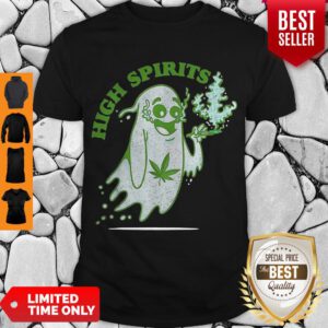 Premium Marijuana Weed Smokers High Spirits Shirt