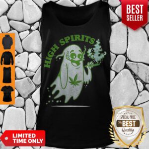 Premium Marijuana Weed Smokers High Spirits Tank Top