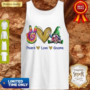 Premium Peace Love Gnome Tank Top