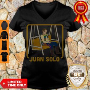 Premium Star Wars sad Juan Solo V-neck