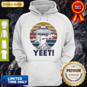 Premium UFO Alien Yeet Vintage Hoodie