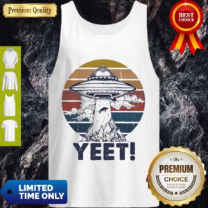 Premium UFO Alien Yeet Vintage Tank Top