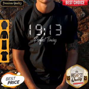 Premium 2020 The Year Where Dad Celebrated Father's Day Classic V-neckPretty 19’13 Perfect Timing Shirt