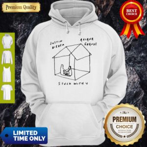Pretty Justin Bieber Ariana Grande Stuck With U Hoodie
