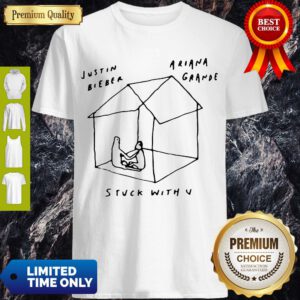 Pretty Justin Bieber Ariana Grande Stuck With U Shirt