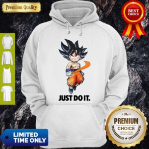 Pretty Nike Songoku Just Do It Dragon Ball Hoodie