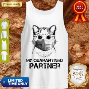Pretty Raccoon Face Mask My Quarantined Partner Tank Top