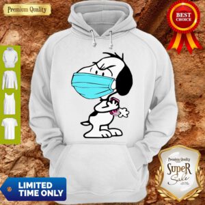 Pretty Snoopy Face Mask Wash Your Hands Hoodie
