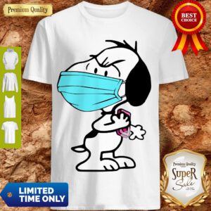 Pretty Snoopy Face Mask Wash Your Hands Shirt