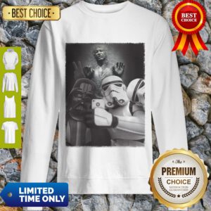 Star Wars Darth Vader And Stormtroopers Selfie Han Solo Frozen Carbonite Sweatshirt