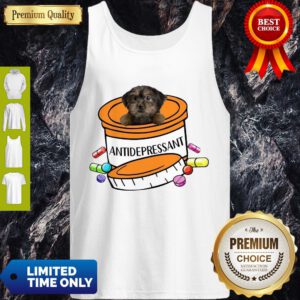 Premium Yorkiepoo Antidepressant Tank Top