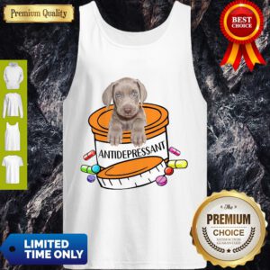 Official Weimaraner Antidepressant Tank Top