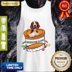 Top Welsh Springer Spaniel Antidepressant Tank Top