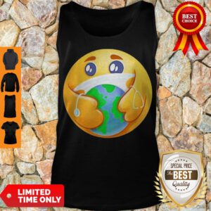 Pretty Icon Mask Hug Earth Tank Top